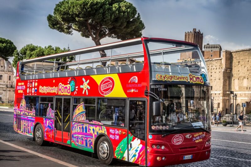 Rome: City Sightseeing Hop-on Hop-off Bus with Audioguide - Managing Crowds and Bus Frequency