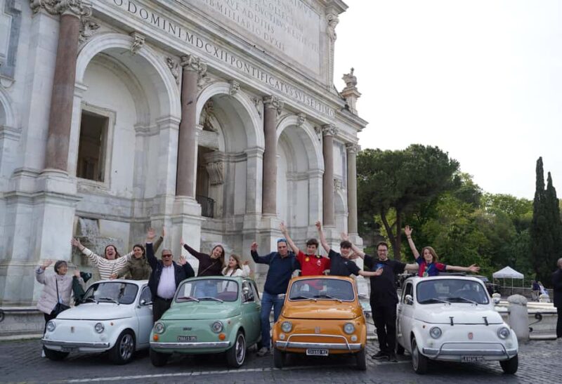 Rome: City Tour in a Retro Fiat 500 with Photo Stops - How the Itinerary Balances Sightseeing and Relaxation