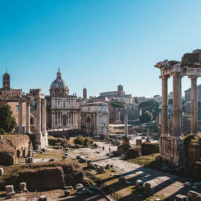 Rome: Colosseum and Ancient Rome Guided Walking Tour - Climbing Palatine Hill for Stunning Views