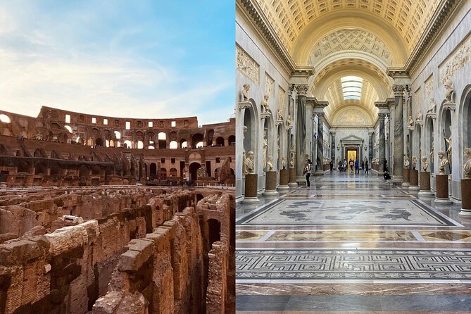 Rome: Colosseum and Vatican Museums Combo Guided Tour - Explore Rome’s Iconic Landmarks in a Full-Day Guided Tour