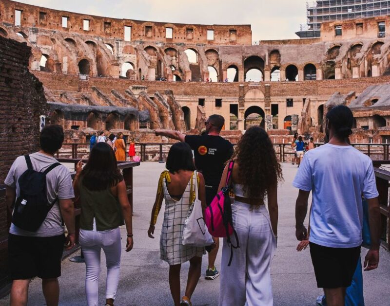 Rome: Colosseum Arena Access & Ancient City Small Group Tour - Exploring Palatine Hill: Emperors’ Luxurious Residences