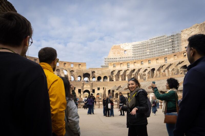 Rome: Colosseum, Arena & Ancient City Small Group Tour - Exploring Palatine Hill, the Emperor’s Residence