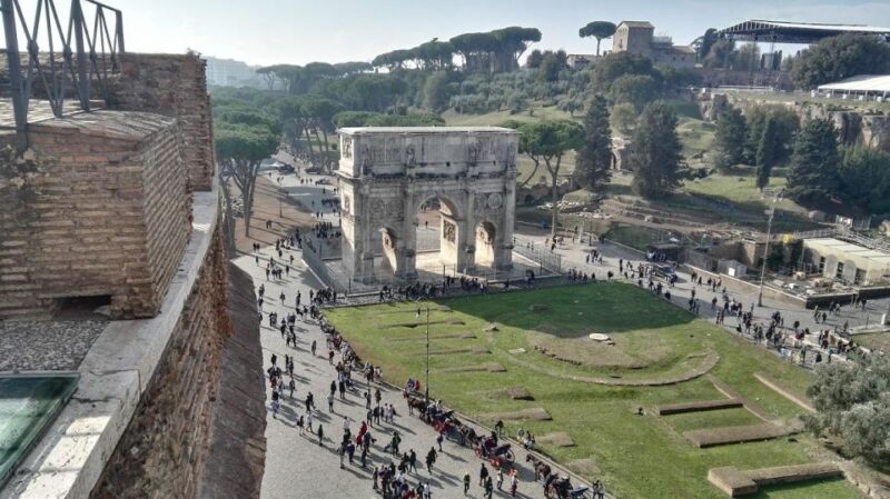 Rome: Colosseum Arena and Ancient Rome Guided Tour - Walking Through the Roman Forum’s Ruins and Structures