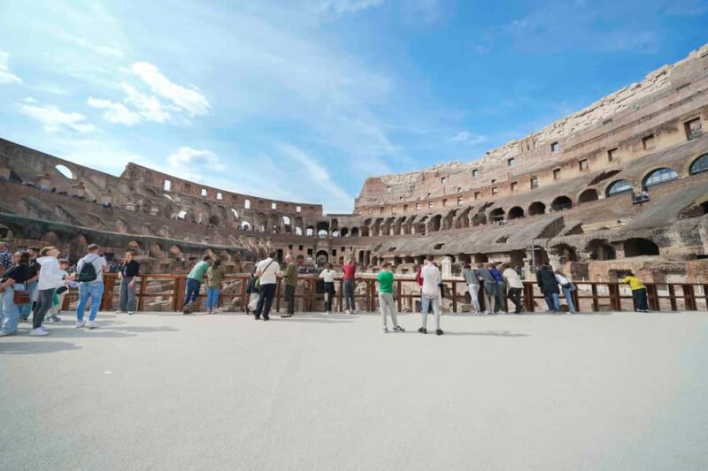Rome: Colosseum Arena VIP Morning Tour with Coffee Max 6 Pax - Key Points