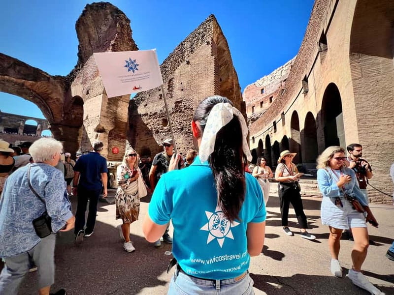 Rome: Colosseum & Forum with AudioGuide App + Optional Arena - Walking Through the Roman Forum and Palatine Hill