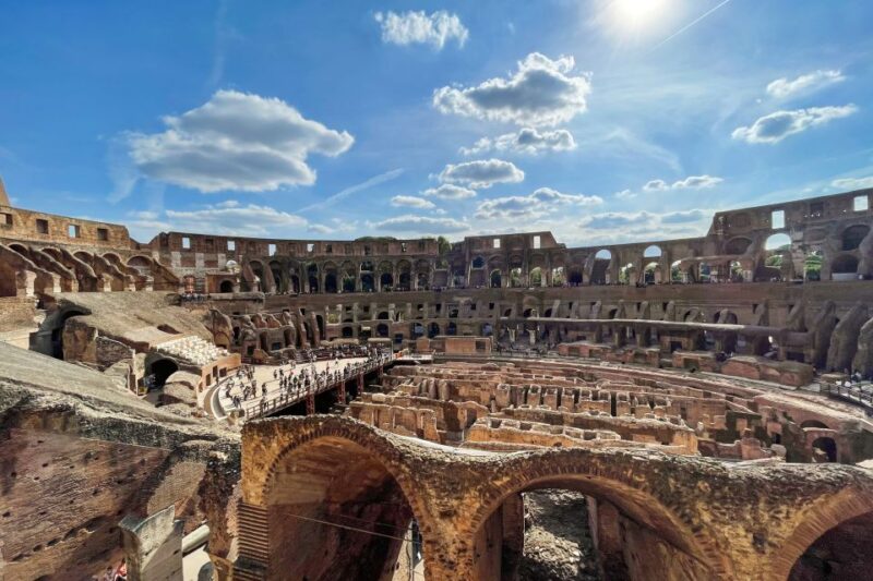 Rome: Colosseum, Palatine Hill and Roman Forum Guided Tour - The Imposing Arch of Titus and Its Story