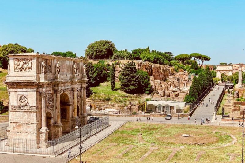 Rome: Colosseum, Palatine Hill and Roman Forum Guided Tour - The Architectural Marvels of the Basilica of Maxentius