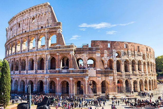 Rome: Colosseum, Roman Forum, and Palatine Hill Guided Tour - Discover the Colosseum’s Historic Arena and Gladiator Tales