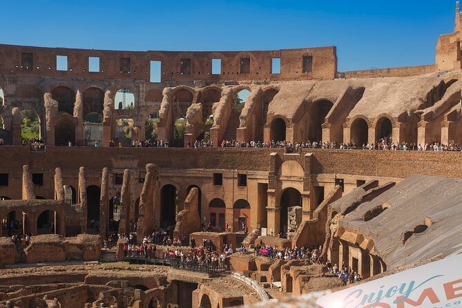 Rome: Colosseum, Roman Forum and Palatine Hill Tour - Explore Rome’s Ancient Landmarks with a Guided Tour for $58.55