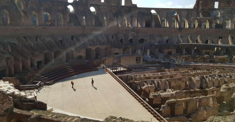 Rome: Colosseum, Roman Forum, & Palatine Hill Guided Tour - Walking Through the Colosseum for 75 Minutes