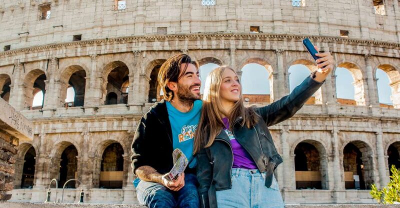 Rome: Colosseum, Roman Forum & Palatine Hill Tour - Visiting the Iconic Colosseum with a Guided Insight
