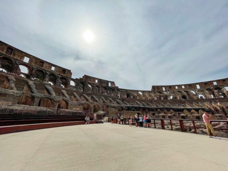 Rome: Colosseum Tour with Access to the Gladiator Arena - Practicalities and Tour Logistics