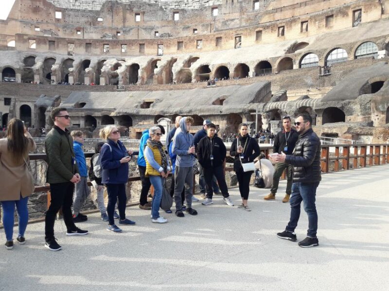 Rome: Colosseum Underground Small Group Guided Tour - Exploring the Colosseums Main Structure and Views