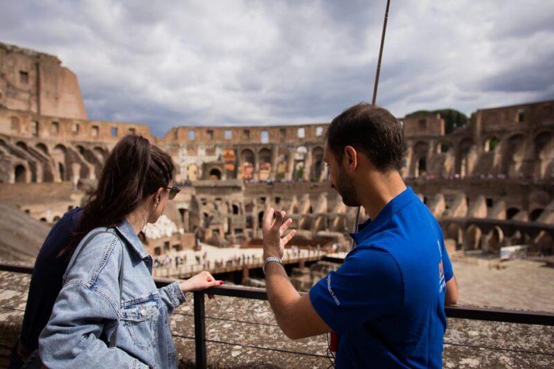 Rome: Colosseum with Arena Floor, Palatine Hill & Forum Tour - Booking, Cancellation, and Group Size