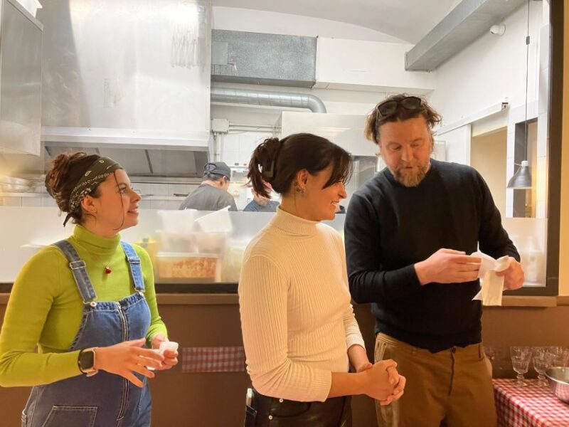 Rome: Cooking Class of fresh Pasta and Tiramisu Cake - Active Learning: Kneading, Rolling, and Cutting Pasta