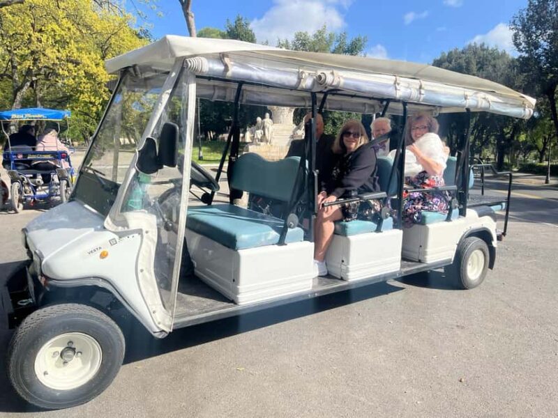 ROME: CUSTOMISABLE GOLF CART PRIVATE TOUR - Key Points