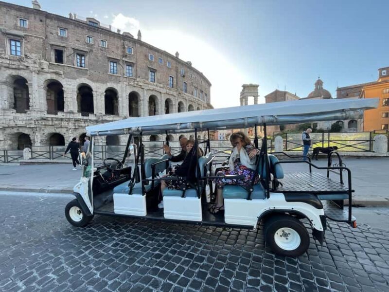 ROME: CUSTOMISABLE GOLF CART PRIVATE TOUR - Discover Rome’s Historic District in a Private Golf Cart