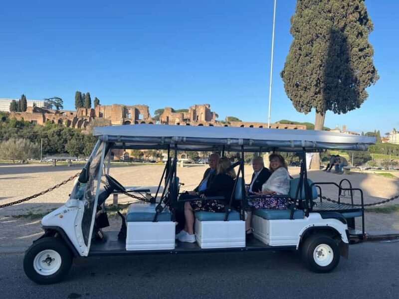 ROME: CUSTOMISABLE GOLF CART PRIVATE TOUR - Practical Details and Flexibility