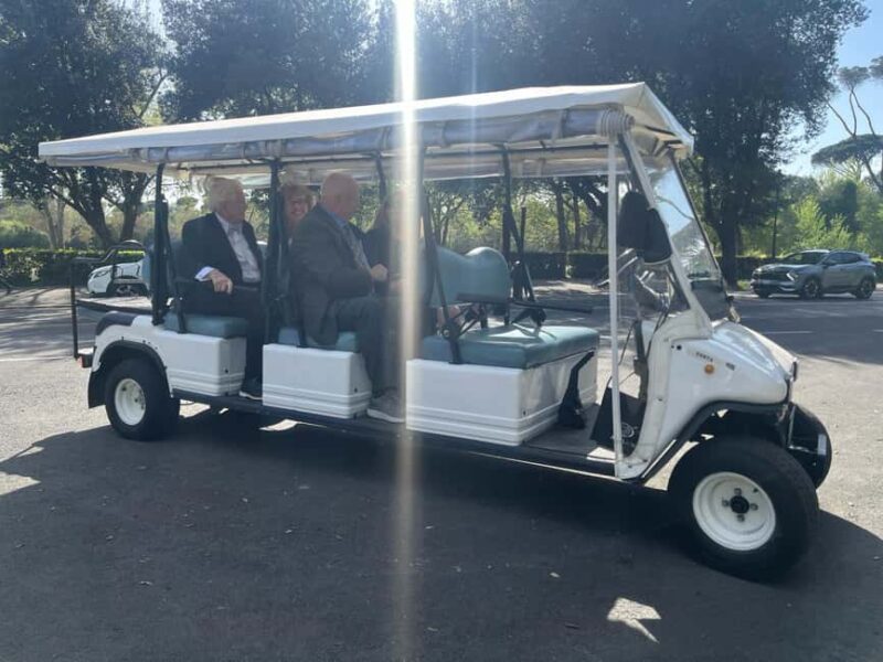 ROME: CUSTOMISABLE GOLF CART PRIVATE TOUR - Frequently Asked Questions