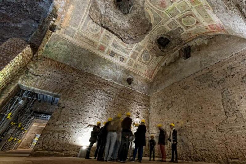 Rome: Domus Aurea Virtual Reality Tour with Exhibition - The Location: Meeting Point Inside Colle Oppio Park