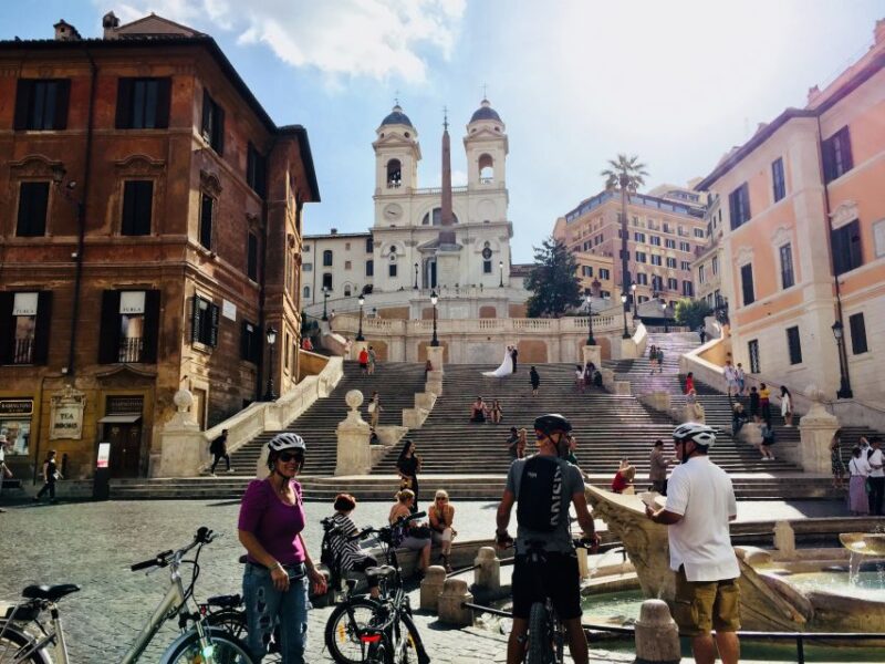 Rome: E-Bike Highlights Experience with Food Tasting - Food Tastings and Local Flavors