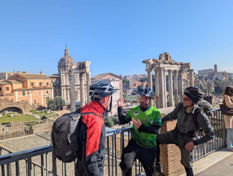 Rome E-Bike Highlights Tour & Tasting in Secret Cave - Key Points