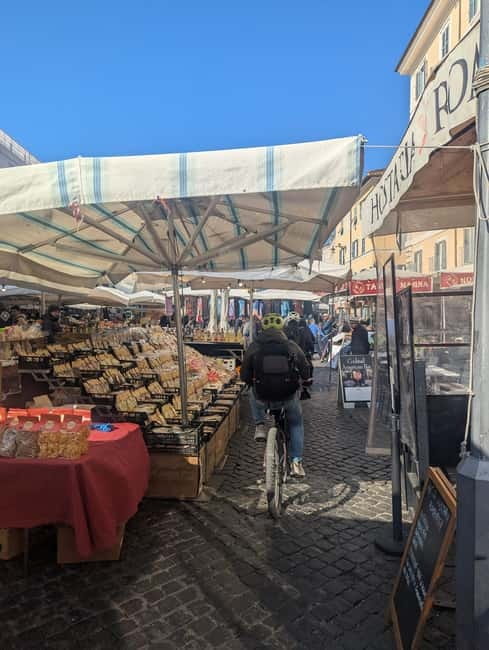 Rome E-Bike Highlights Tour & Tasting in Secret Cave - The Artistic and Historic Stops: Circus Maximus, Piazza Navona, and More