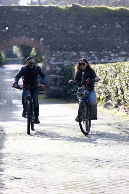 Rome: E-Bike Tour of Appia Antica, Aqueducts, and Caffarella - Rest Break at a Local Bar