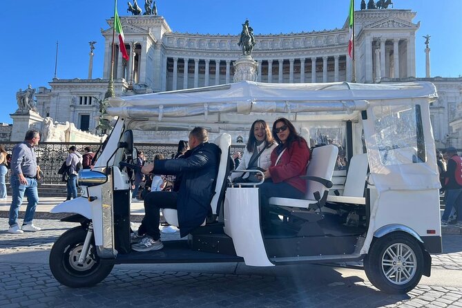 Rome Electric Tuk-Tuk Private City Tour - How the Private Electric Tuk-Tuk Tour Starts in Rome