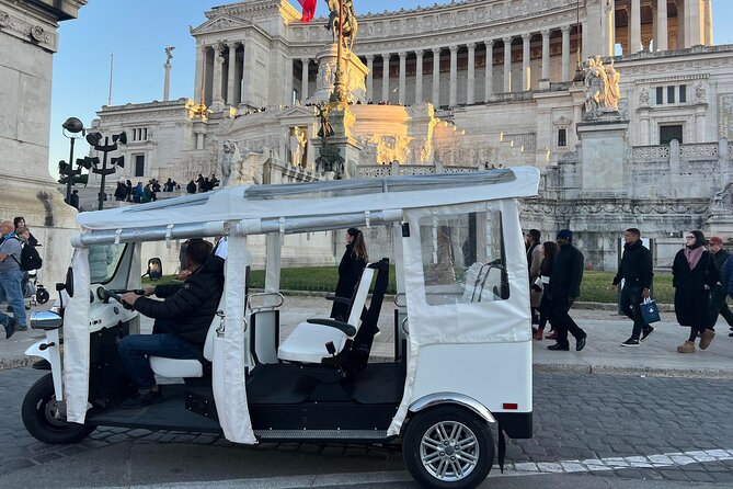 Rome Electric Tuk-Tuk Private City Tour - Accessibility and Comfort on the Electric Tuk-Tuk