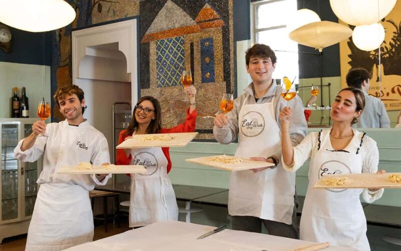 Rome: Enjoy Spritz and Pasta Making in Piazza Navona - Key Points