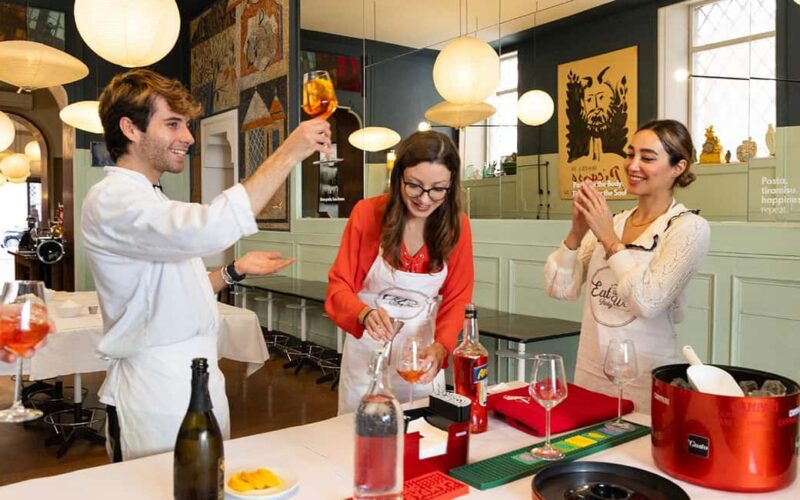 Rome: Enjoy Spritz and Pasta Making in Piazza Navona - Making and Tasting Classic Italian Sauces