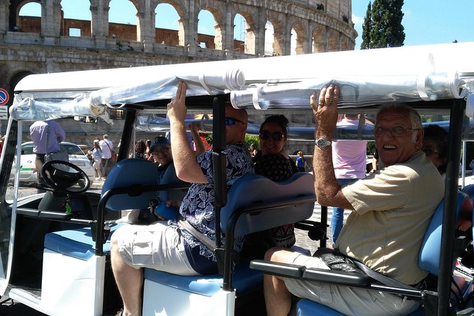 Rome: Evening Golf Cart Semi or Private Tour with Aperitivo - Logistics: Meeting Point, Duration, and Group Size