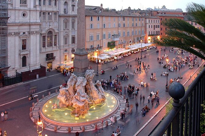 Rome Evening Panoramic Walking Tour Including Trevi Fountain and Spanish Steps - Key Points