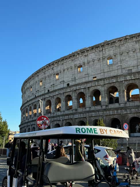 Rome: Exclusive 3Hour Golf Cart Tour with Local Food Tasting - Discover Rome in Comfort and Style with a 3-Hour Golf Cart Tour for $85