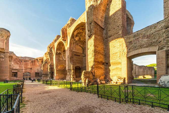 Rome Exclusive Caracalla Bath Private Guided Tour VIP Entry - Highlights: Mosaics, Vaulted Rooms, and Roman Engineering