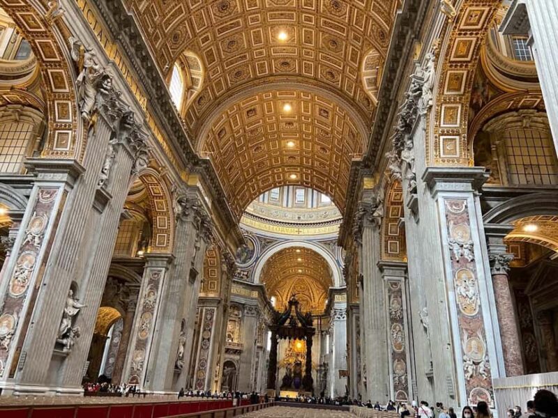 Rome: Exclusive Private Tour of St. Peters Basilica - What the Tour Does Not Include