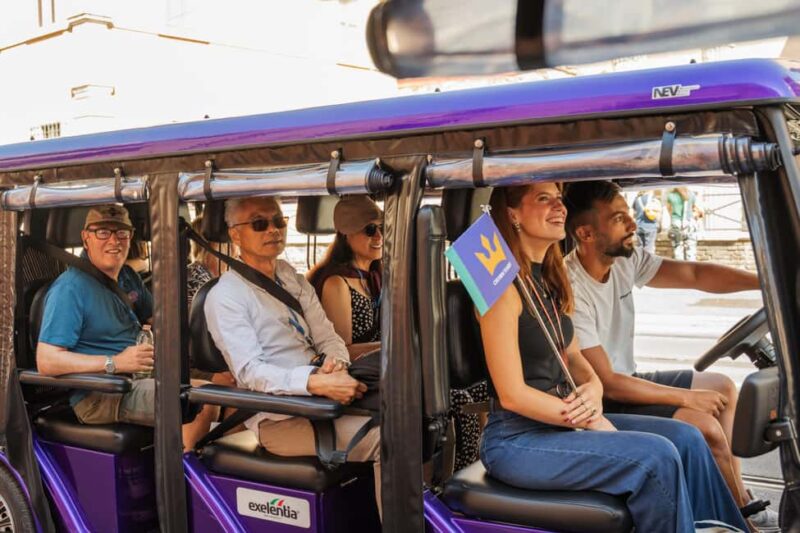 Rome: Explore the City in Comfort on a Guided Golf Cart Tour - Starting Point Near Colosseo Metro Station