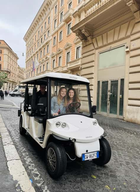Rome: Explore Top Attractions by Exclusive Golf Cart Tour - Key Points