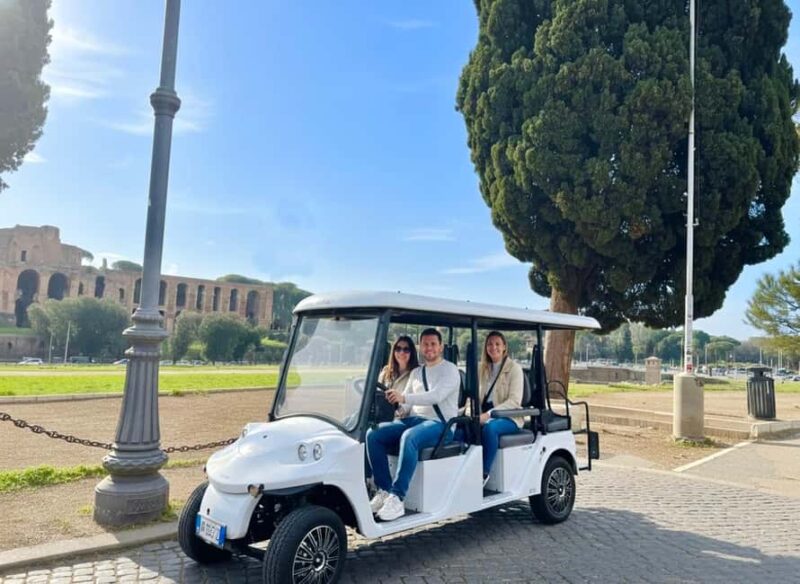 Rome: Explore Top Attractions by Exclusive Golf Cart Tour - Relaxing at Piazza Navona and Castel Sant’Angelo