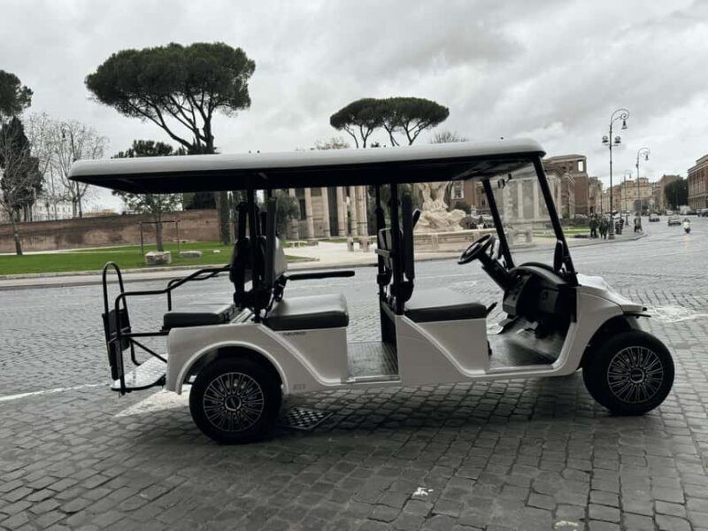 Rome: Explore Top Attractions by Exclusive Golf Cart Tour - Practical Logistics and Group Size