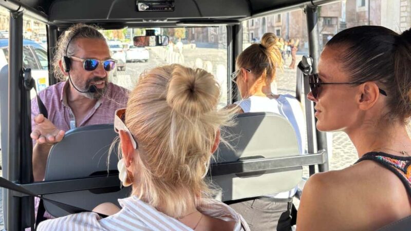 Rome: Express Golf Cart Tour  City Essentials in 90 Minutes - Discovering Campo de Fiori and the Pantheon