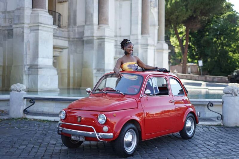 Rome: Fiat 500 Experience with Gelato and Photos - Cruising Through the Ancient Circus Maximus