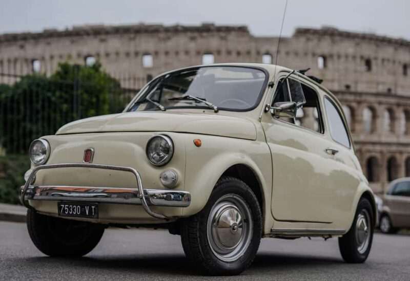 Rome: Fiat 500 Experience with Gelato and Photos - Scenic Drive to the Gardens of Janiculum Hill
