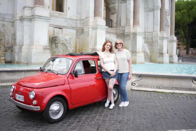 Rome: Fiat 500 Experience with Gelato and Photos - Discovering the Trastevere Neighborhood