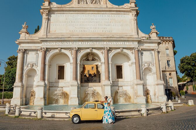 Rome Fiat 500 Vintage photo experience - Cruising Rome in a Classic Fiat 500