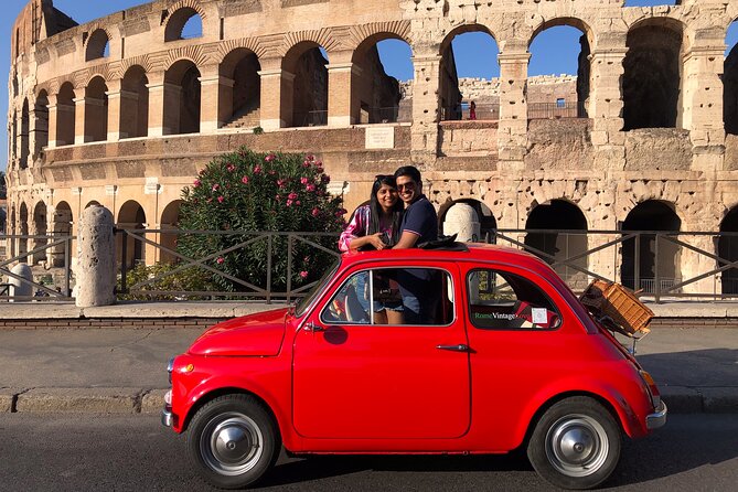 Rome Fiat 500 Vintage photo experience - The Guide’s Expertise and Personal Touch