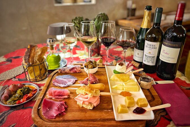 Rome Food Tasting with Wine Pairing Italian Authentic Flavors - Timing, Pacing, and Group Size