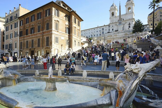 Rome: Fountains and Squares with Tasting, Semi-Private Tour - Exploring Romes Famous Squares: Piazza di Spagna and Piazza Navona