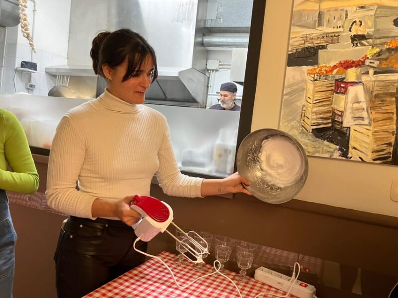 Rome: Fresh Pasta Making and Tiramisu Dessert Master Class - Crafting Tonnarelli Pasta from Scratch